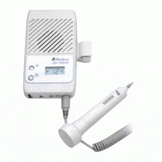 Hadeco ES-100VII Hand Held Fetal Doppler LCD 2MHz Waterproof